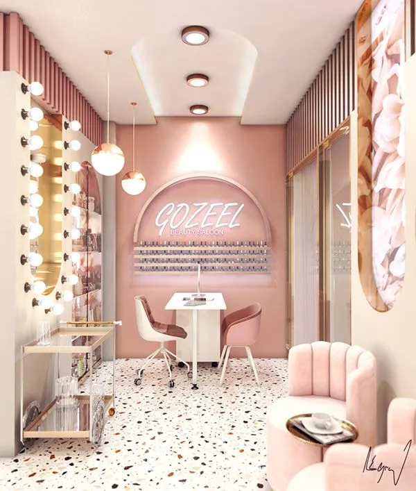 Lavender Park salon interior