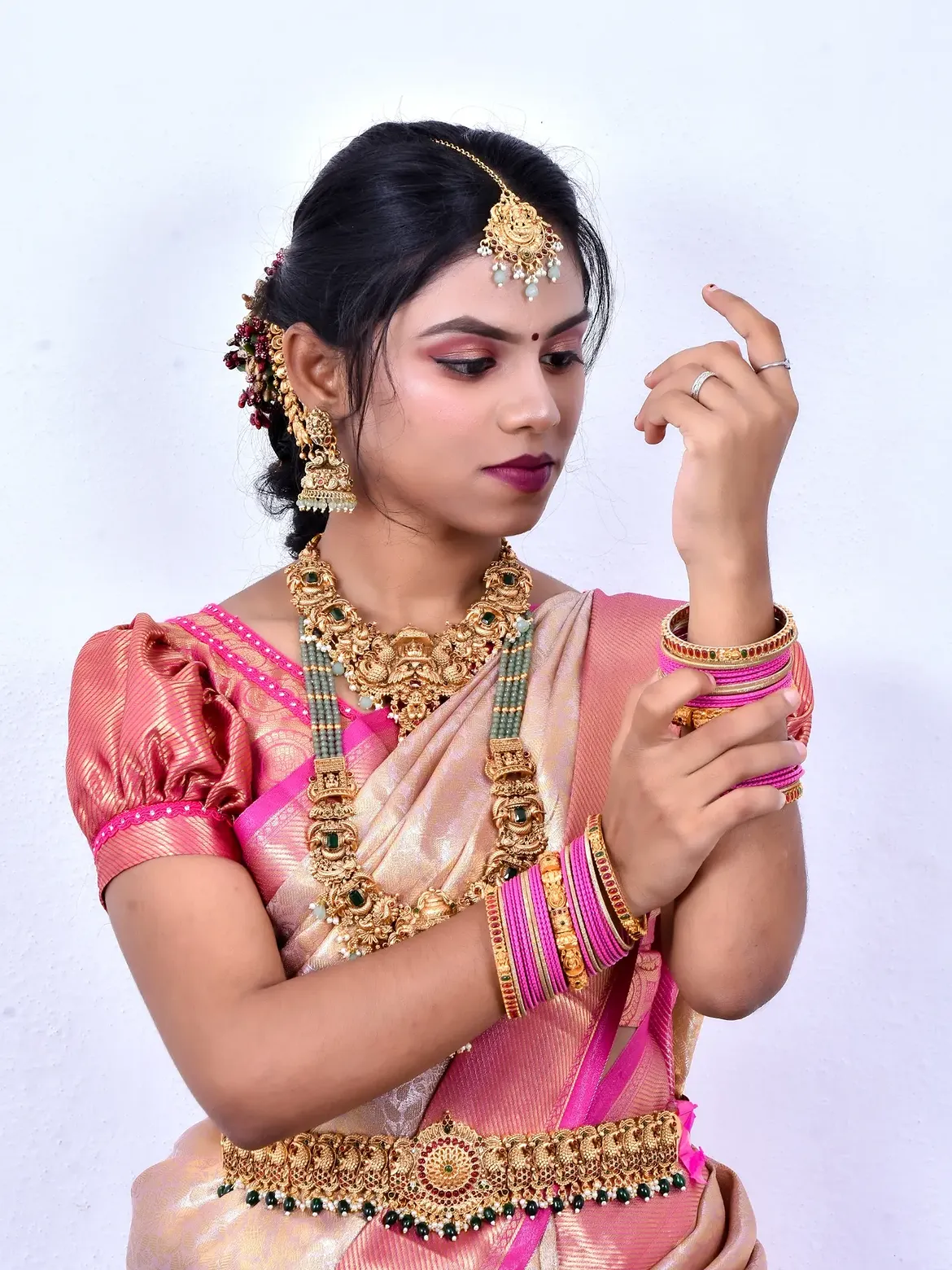 Makeup application